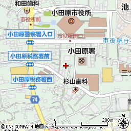 神奈川県小田原市荻窪360周辺の地図