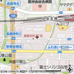 タカクラショッピングセンター周辺の地図