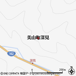 京都府南丹市美山町深見周辺の地図