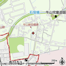 愛知県春日井市牛山町2394周辺の地図