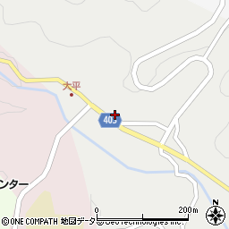 岐阜県恵那市串原大平4185周辺の地図