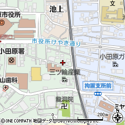 神奈川県小田原市荻窪263周辺の地図