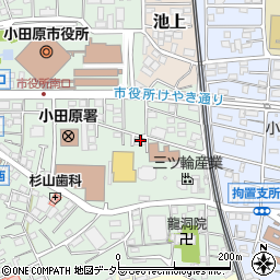 神奈川県小田原市荻窪288周辺の地図