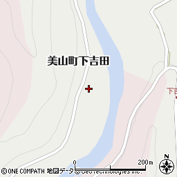 京都府南丹市美山町下吉田新松ケ瀬周辺の地図