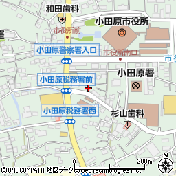 神奈川県小田原市荻窪348周辺の地図