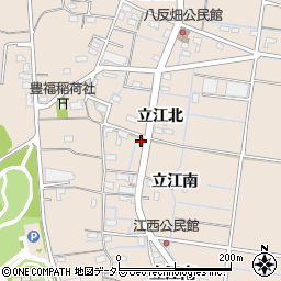 愛知県稲沢市祖父江町祖父江江西1周辺の地図