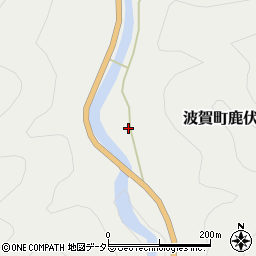 兵庫県宍粟市波賀町鹿伏160周辺の地図