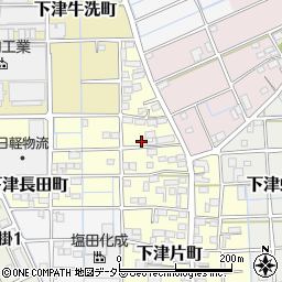 愛知県稲沢市下津片町18周辺の地図
