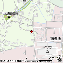 愛知県春日井市牛山町2518周辺の地図
