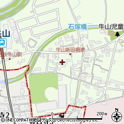 愛知県春日井市牛山町2408周辺の地図