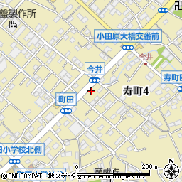 石川正興所有の倉庫周辺の地図