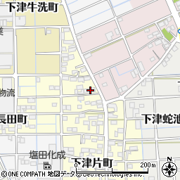 愛知県稲沢市下津片町21周辺の地図