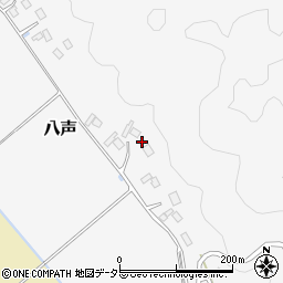 千葉県夷隅郡大多喜町八声466周辺の地図