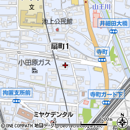 株式会社ウェックス　小田原営業所周辺の地図