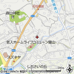 神奈川県三浦郡葉山町一色1844周辺の地図