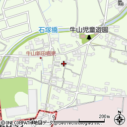 愛知県春日井市牛山町2455周辺の地図