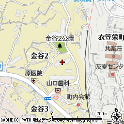 コモンシティ湘南衣笠センターリッジＡ周辺の地図
