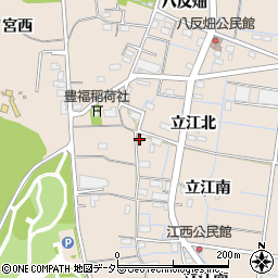 愛知県稲沢市祖父江町祖父江江西6周辺の地図