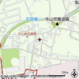 愛知県春日井市牛山町2453周辺の地図