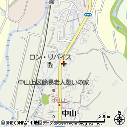 静岡県御殿場市中山199周辺の地図