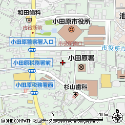 神奈川県小田原市荻窪361周辺の地図