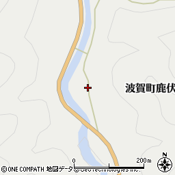 兵庫県宍粟市波賀町鹿伏170周辺の地図