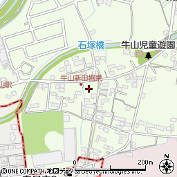 愛知県春日井市牛山町2395周辺の地図
