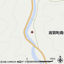 兵庫県宍粟市波賀町鹿伏164周辺の地図