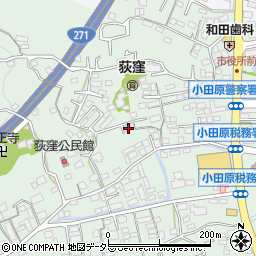 神奈川県小田原市荻窪523周辺の地図