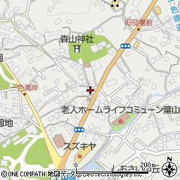 神奈川県三浦郡葉山町一色1964周辺の地図