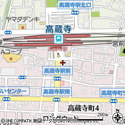 東春信用金庫高蔵寺支店周辺の地図