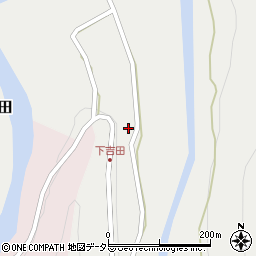 京都府南丹市美山町下吉田段ノ浦周辺の地図