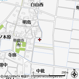 愛知県稲沢市祖父江町山崎平口周辺の地図