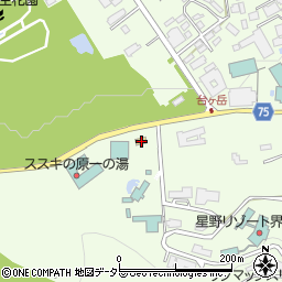 ファミリーマート箱根仙石湿原店周辺の地図
