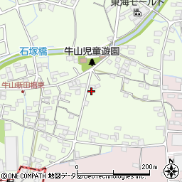愛知県春日井市牛山町2575周辺の地図