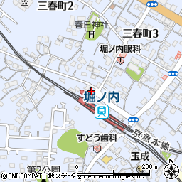 おたからや　堀ノ内駅前店周辺の地図