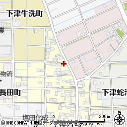 愛知県稲沢市下津片町14周辺の地図