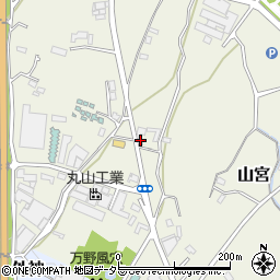 静岡県富士宮市山宮2189周辺の地図