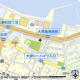 大津シーハイツＨ棟周辺の地図