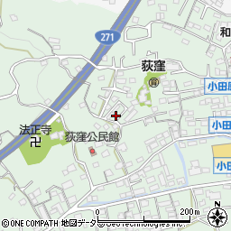 神奈川県小田原市荻窪731周辺の地図