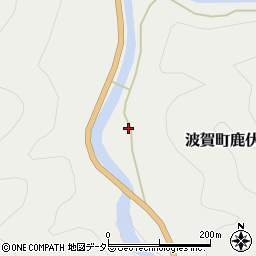 兵庫県宍粟市波賀町鹿伏169周辺の地図