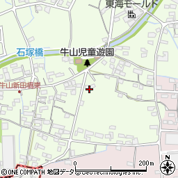 愛知県春日井市牛山町2566周辺の地図