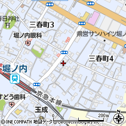 ダスキンサービスマスター三春店周辺の地図