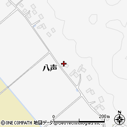 千葉県夷隅郡大多喜町八声493周辺の地図