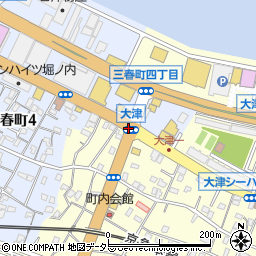 大津周辺の地図