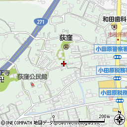 神奈川県小田原市荻窪524周辺の地図