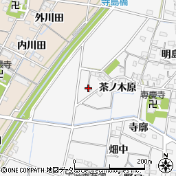 愛知県稲沢市祖父江町山崎鉄砲周辺の地図