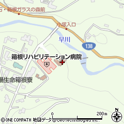 サンライズ箱根周辺の地図