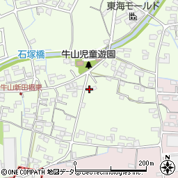 愛知県春日井市牛山町2573周辺の地図