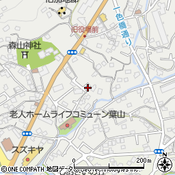 神奈川県三浦郡葉山町一色1835周辺の地図